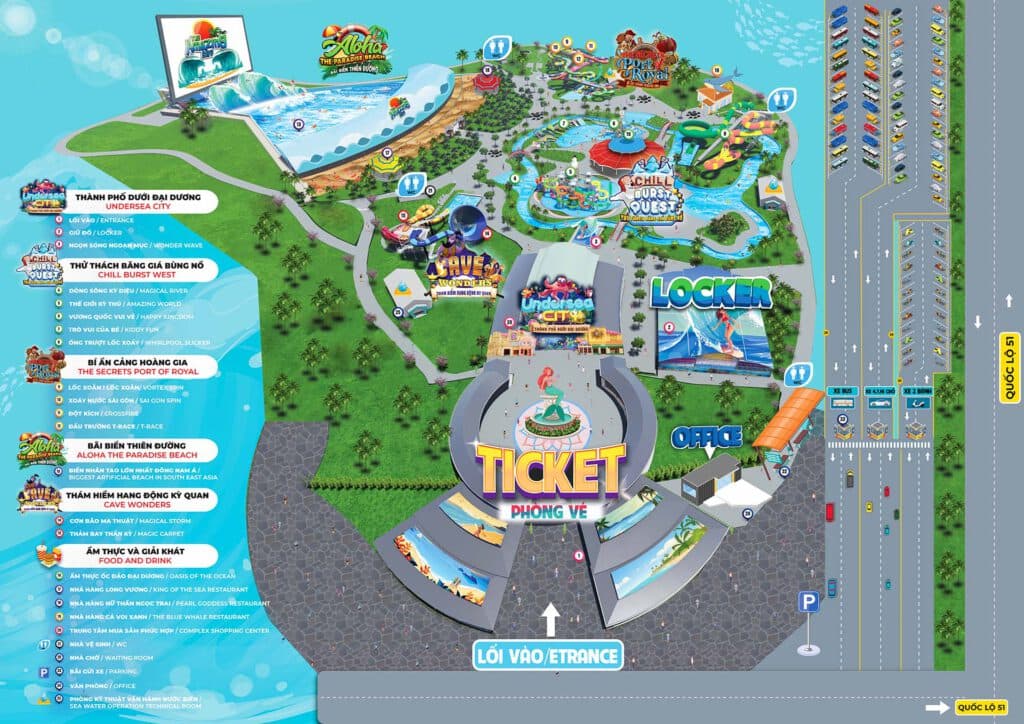 Dịch vụ cho thuê xe đi The Amazing Bay tại TP.HCM giá rẻ – Uy tín, trọn gói