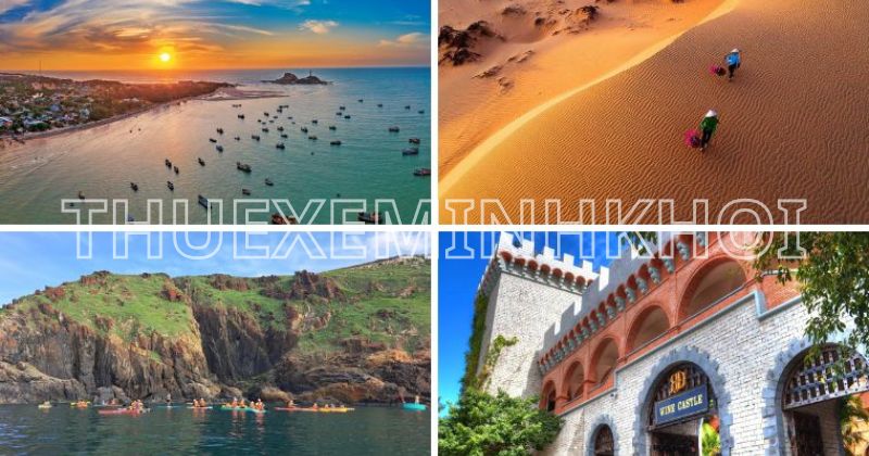 Các điểm tham quan nổi bật khi thuê xe đi Phan Thiết từ Sài Gòn