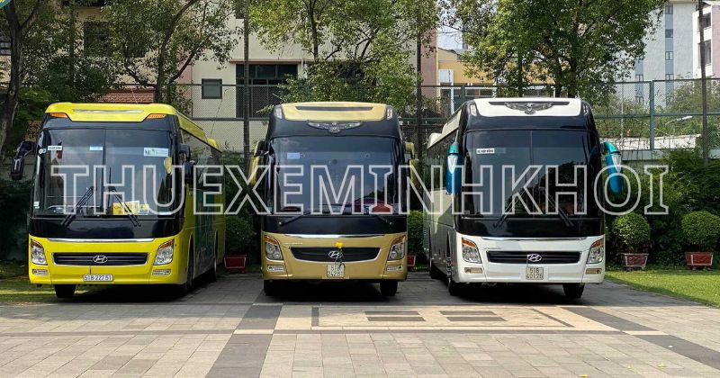 Các dòng xe phục vụ thuê xe đi Đà Lạt tại HCM