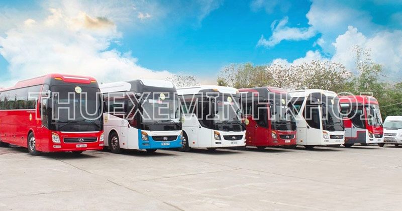 dịch vụ thuê xe du lịch 45 chỗ tại Minh Khôi