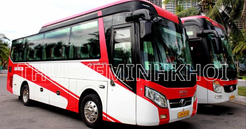 Xe 35 chỗ thaco tại Thuê xe Minh Khôi
